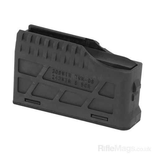 Il caricatore da 3 colpi per .308 Howa Superlite è realizzato in polimero rinforzato con vetro, garantendo leggerezza e durata eccezionale.